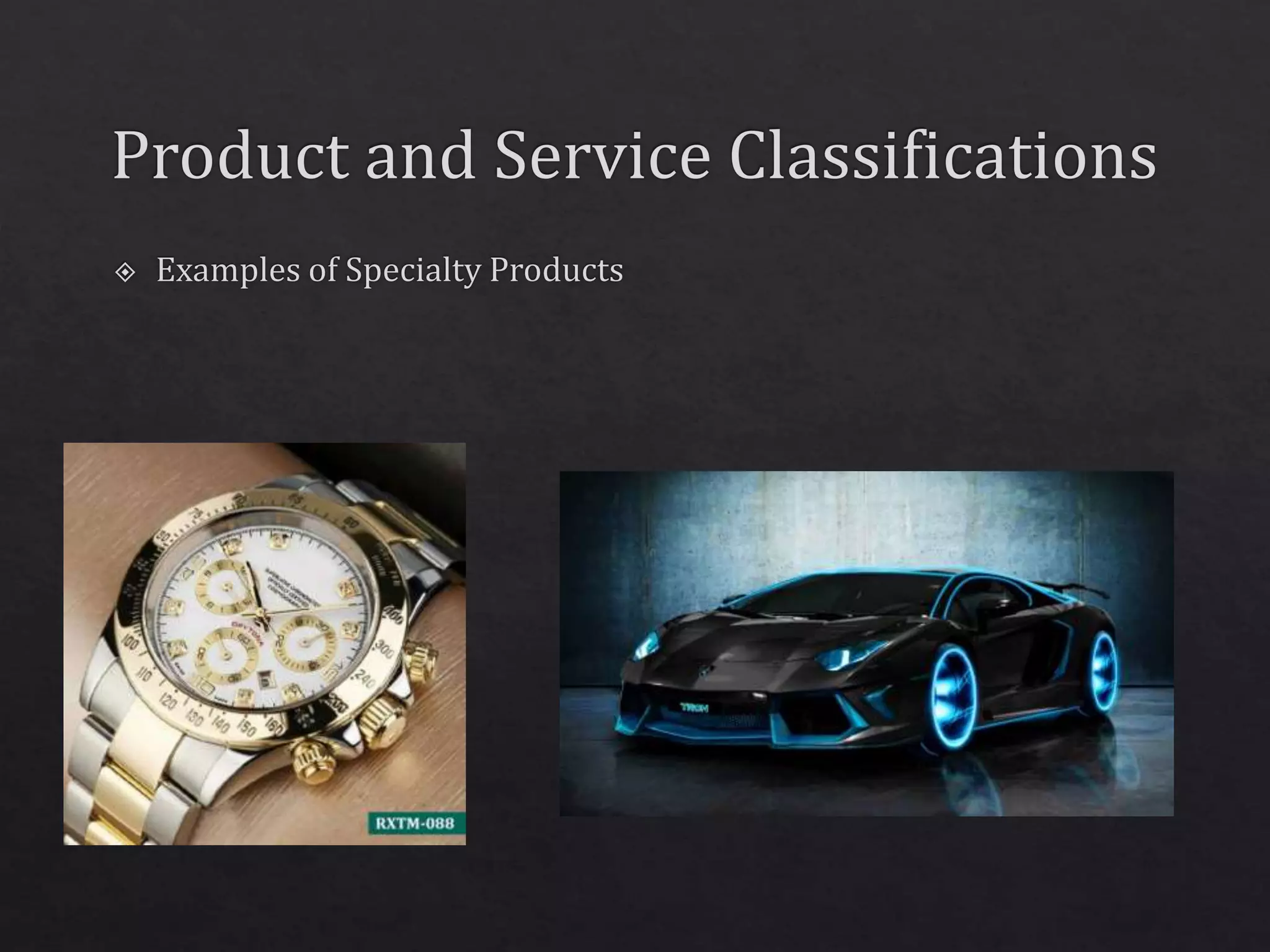 Product and Service Classification | PPTX