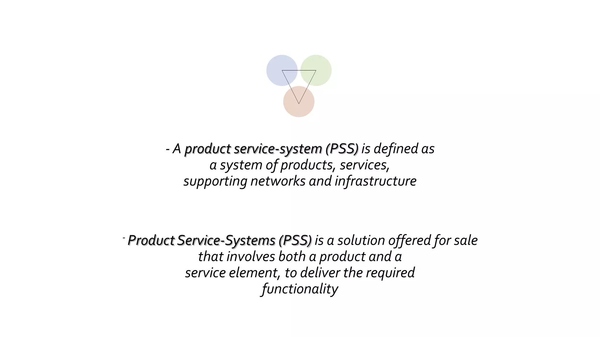 Product service system design | PPTX