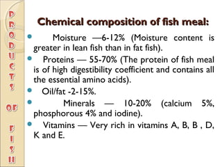 Products of fish | PPT