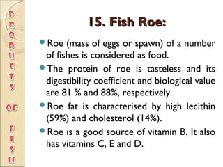 Atf Roe Fish Products of fish | PPT