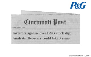 Cincinnati Post March 17, 2000
 