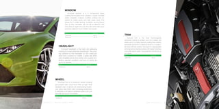 HEADLIGHT	 	
Ecocoat headlight is the best anti yellowing
coating for polycarbonate headlamps. The coat-
ing adheres to the headlight on the molecular
level and crosslink to create a glass like finish
with amplified shine and clarity and superb pro-
tection against oxidation and loss of clarity for
up to 12 months.
TRIM	
Ecocoat trim is the most technologically
advanced coating to protect your trim, rubber and
plastic parts. It is highly reactive coating that instantly
permeate and forms a chemical bond on a molecu-
lar basis with the surface. The result is a rejuvenated,
enriched and protected surface with higher hardness
(up to 6th pencil scale). The protection will last for up
to 2 years.
WHEEL	 	
Ecocoat rim is a premium wheel coating
formulated with more than 90% of high heat
resistant silica. It forms an interlocking molec-
ular glass like finish with amazing protection.
It reaches a 9H pencil hardness upon full cure
and will last up to 12 months.
WINDOW	 	
Ecocoat window is a 2 component glass
coating formulation that creates a super durable
water repellent surface. Coated surface are re-
sistant to water spots and high wiper wear. This
allows for a safe driving condition during heavy
rain, as the rainwater will roll off at 50km/h. Not
only does it repel rain, but also dirt and it lets your
windows defrost much faster and easier.
SKU			 Volume
ctwind-30			 30 ml
ctwind-50			 50 ml
SKU			 Volume
cthead-30			 30 ml
SKU			 Volume
ctwhee-30			 30 ml
SKU			 Volume
cttrim-30			 30 ml
P R O D U C T B R O C H U R E P R O D U C T B R O C H U R E1 0 1 1
 