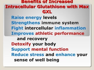 Max International Product Presentation | PPT