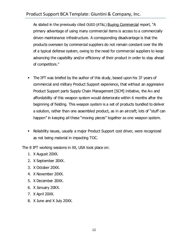 business case analysis example pdf
