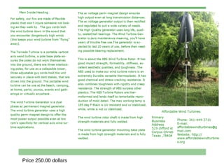 affordable wind turbines Products with prices