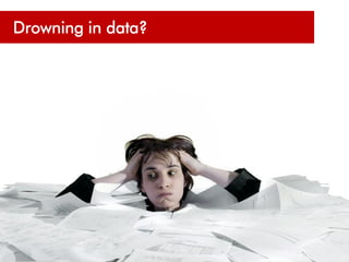 Drowning in data?




                    Page no.
 