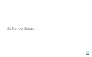 So first our Setup….
 