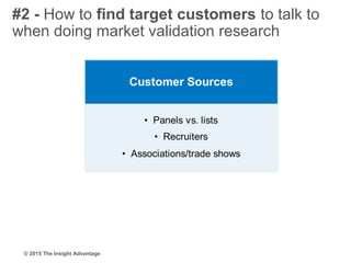 Customer Insight - Top Three How To's | PPT