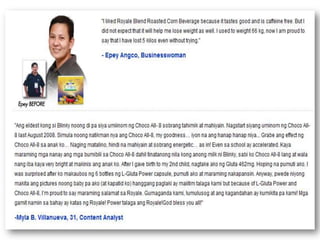 Product Testimonials