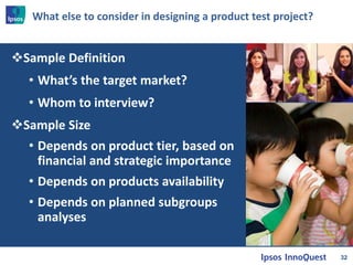 Product Testing: Methodological Issues & Design Considerations | PPSX