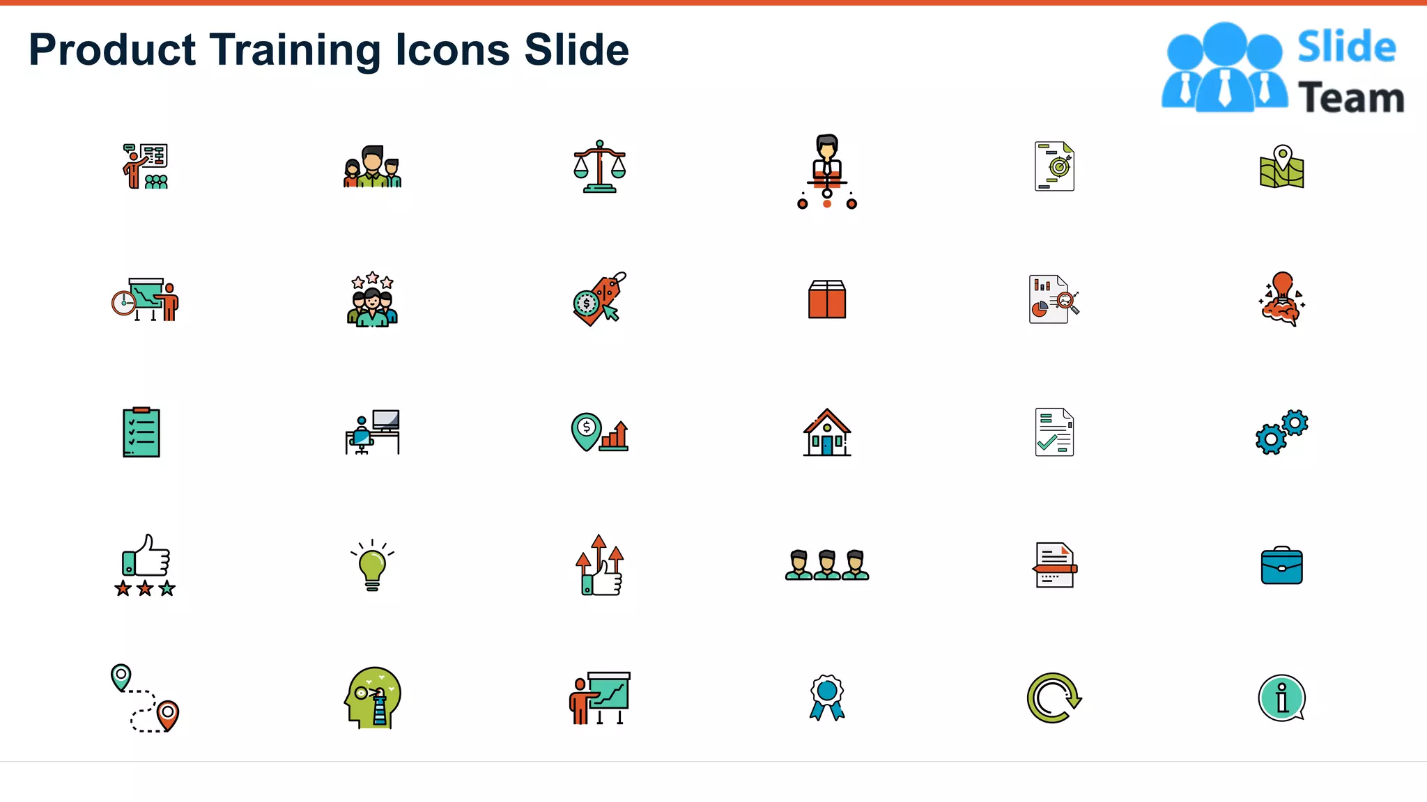 Product Training Icons Slide
17
 