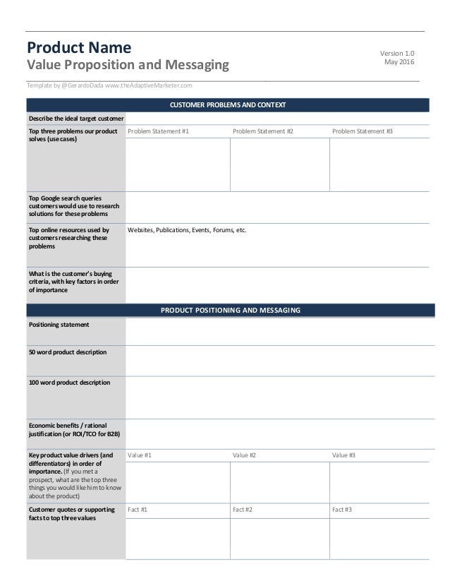 product line card template word