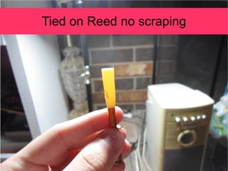 Tied on Reed no Made
   Testing Reed scraping
 