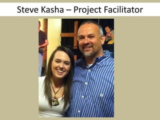 Steve Kasha – Project Facilitator
 