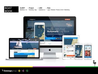 LINK
boatbook.co
CLIENT
Boatbook, Inc.
Project
Branding / App
BOAT
BOOK
Role
Logo / Website / Prodcut UI/UX / Marketing
PAGE 6
 