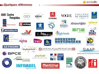 Quelques références

 