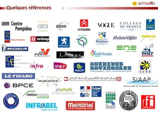 Quelques références

 
