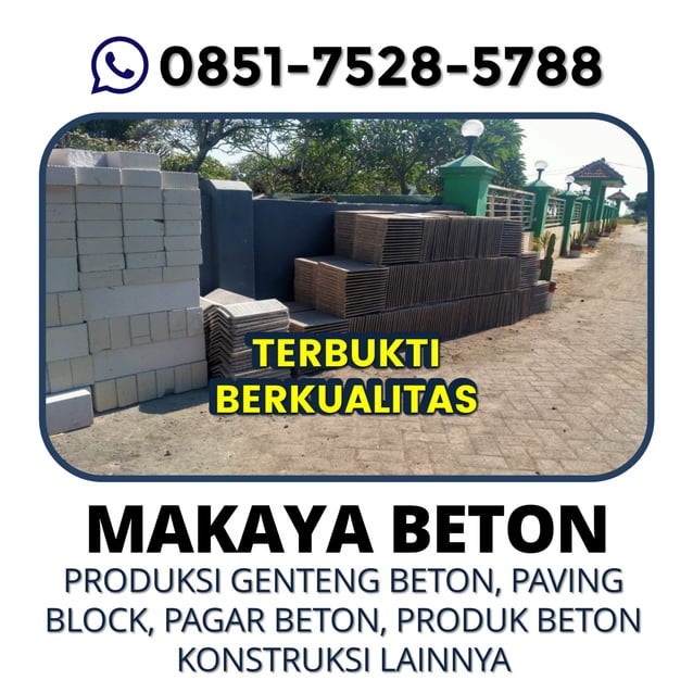 Produksi Biaya Pasang Pagar Panel Beton di Malang, Call 0851-7528-5788