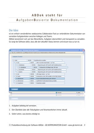 Produktbroschuere ABDok