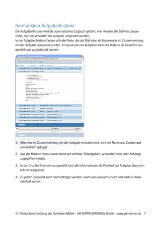 Produktbroschuere ABDok