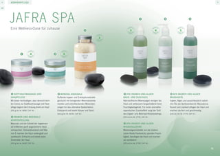 Körperpflege






     Royal Olive
     Die neue Körperpflege-Linie mit wertvollem Olivenölextrakt
                                                                                                             3
                                                                                                     2               3
     1 	Royal Olive Bath  Shower Gel            4	Royal Olive Hand Cream
       Ein pflegendes Bade- und Duschgel mit       Diese stark feuchtigkeitsspendende Hand-
       reinem Olivenextrakt, das die Sinne ent-    creme mit reichhaltiger Shea-Butter und rei-
       spannt und die Haut reinigt.                nem Olivenextrakt gleitet sanft pflegend
     [200 ml] Art.-Nr. 20991, CHF 29.–             über die Haut.                                                             4
                                                   [75 ml] Art.-Nr. 53019, CHF 29.–
     2	Royal Olive Hand Wash
     Diese erfrischende Handwaschlotion mit rei-   5	Royal Olive Body Scrub
     nem Olivenölextrakt hinterlässt nach dem      Ein Körperpeeling mit reinem Olivenextrakt,
     Waschen ein sanftes und gesundes Gefühl.      das die Haut gleichzeitig belebt und reinigt.
     [250 ml] Art.-Nr. 53022, CHF 14.–             Sorgt für eine weiche, seidige und sanfte Haut.
                                                   [200 ml] Art.-Nr. 53016, CHF 39.–
     3	Royal Olive Body Lotion
     Eine pflegende Body Lotion mit reinem         6	Royal Olive Body Oil
     Olivenextrakt, die die Sinne entspannt und    Ein pflegendes Körperöl mit reinem Oliven-
     Feuchtigkeit speichert. Die Haut fühlt sich   extrakt, das die Sinne entspannt und
     stundenlang weich und sanft an.               Feuchtigkeit speichert. Die Haut fühlt sich
     [250 ml] Art.-Nr. 20994, CHF 39.–             stundenlang weich und sanft an.
                                                   [250 ml] Art.-Nr. 20997, CHF 49.–




                                                                                                         1
                                                                                                                 2




                                                                                                                         53
 