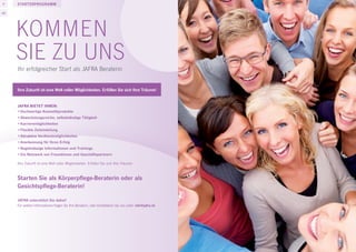 JAFRA Cosmetics AG, Riedstrasse 3/5, Postfach 2331, 6330 Cham, Tel. 041 748 54 54, www.jafra.ch


                                    Art.-Nr. 93271, Ausgabe 06/12
 