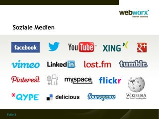 Soziale Medien




Folie 5
 