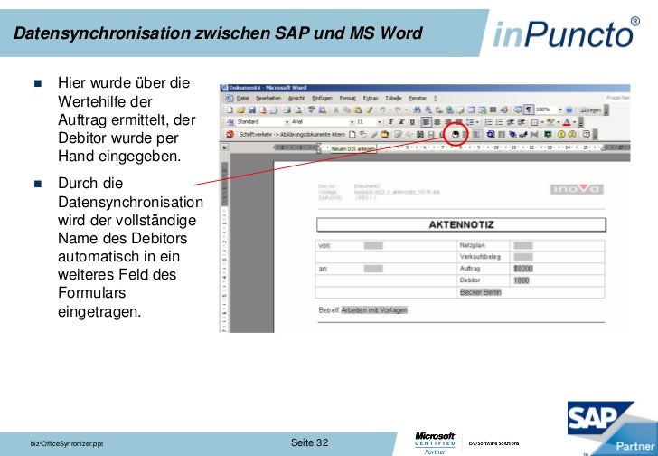 Biz Officesynchronizer Produktprasentation