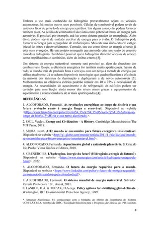 PRODUÇÃO E CONSUMO DE ENERGIA DA PRÉ-HISTÓRIA À ERA CONTEMPORÂNEA E SUA ...