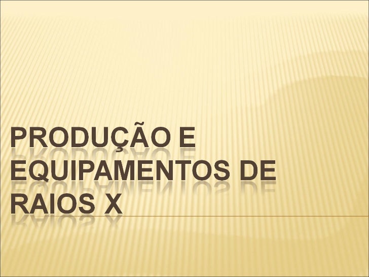 Curso de raio x