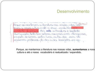 DesenvolvimentoIntroduçãoDesenvolvimentoConclusãoExcelente delimitação dos momentos fundamentais do texto. 