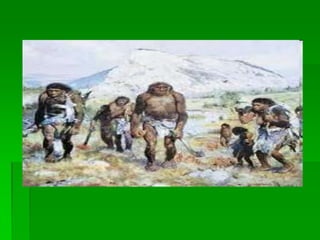 Produção visual pré história central slides