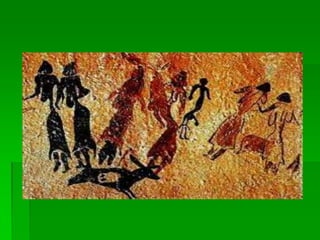 Produção visual pré história central slides