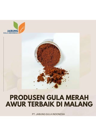 Produsen gula Merah Awur Terbaik Di Malang.pdf