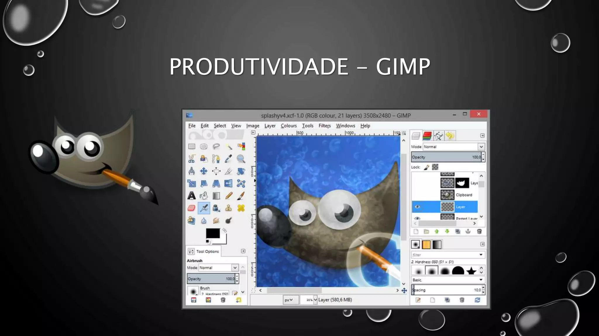 PRODUTIVIDADE - GIMP
 