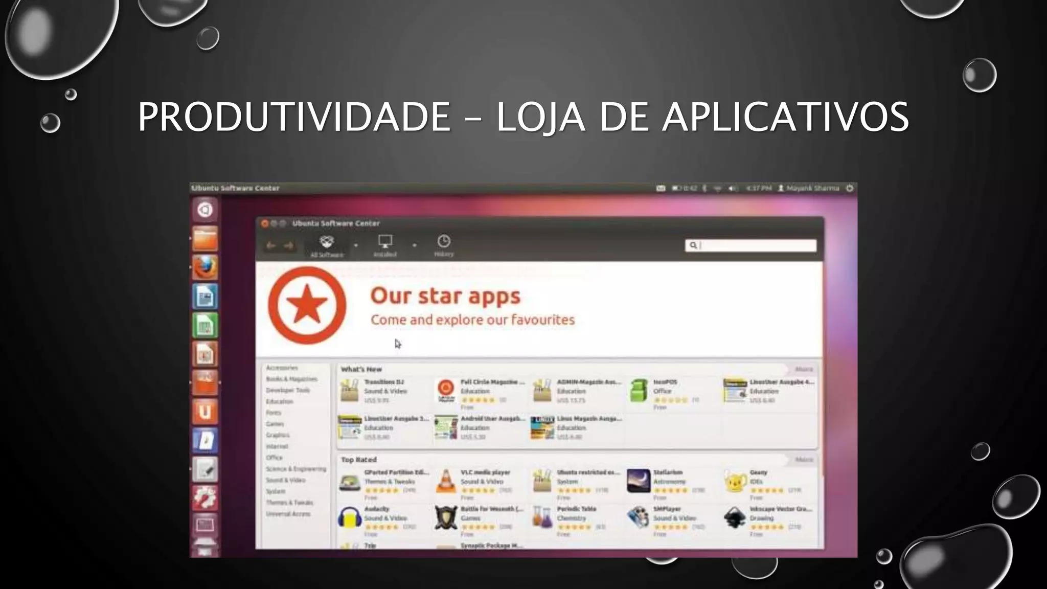 PRODUTIVIDADE – LOJA DE APLICATIVOS
 