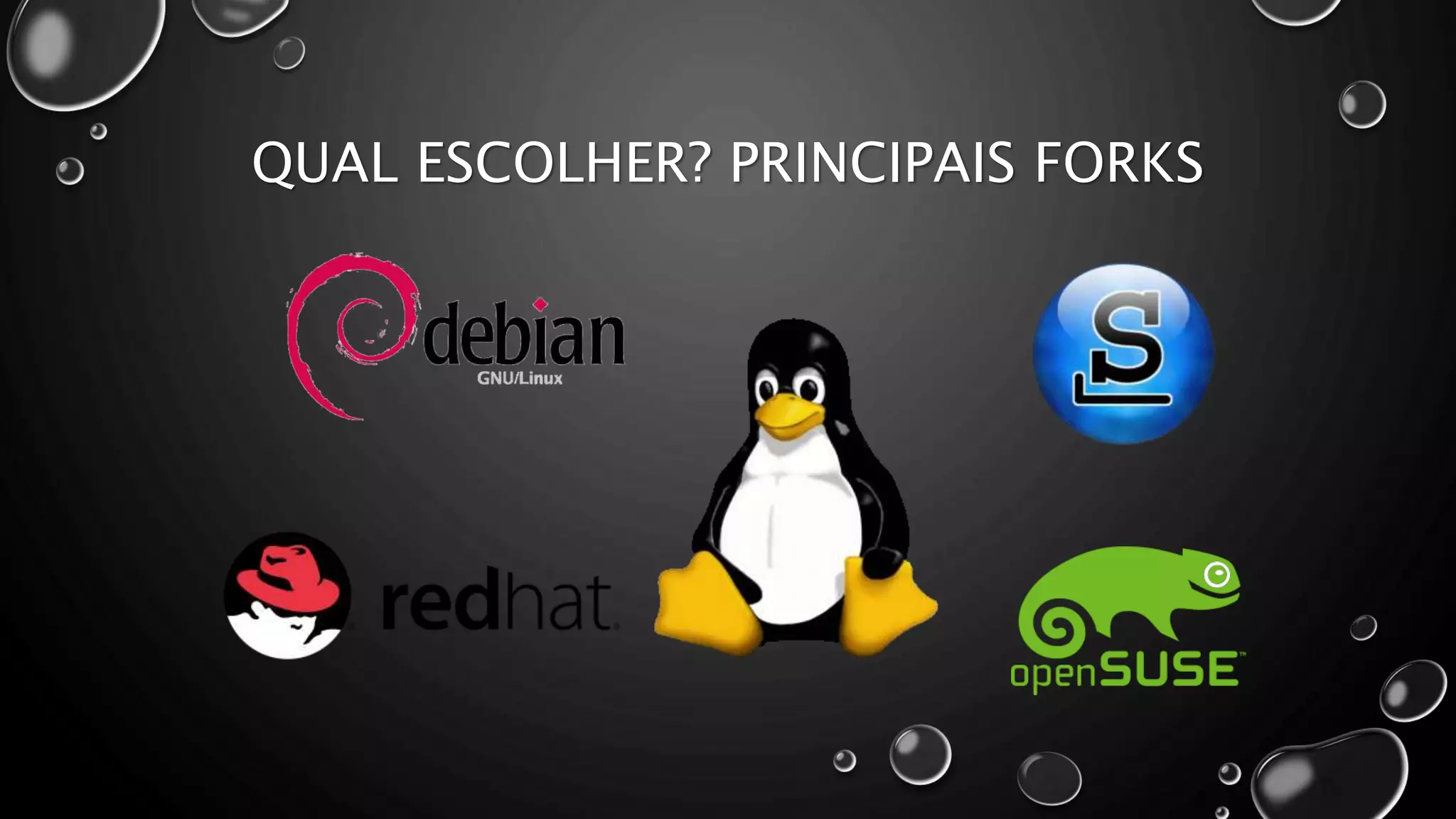 QUAL ESCOLHER? PRINCIPAIS FORKS
 