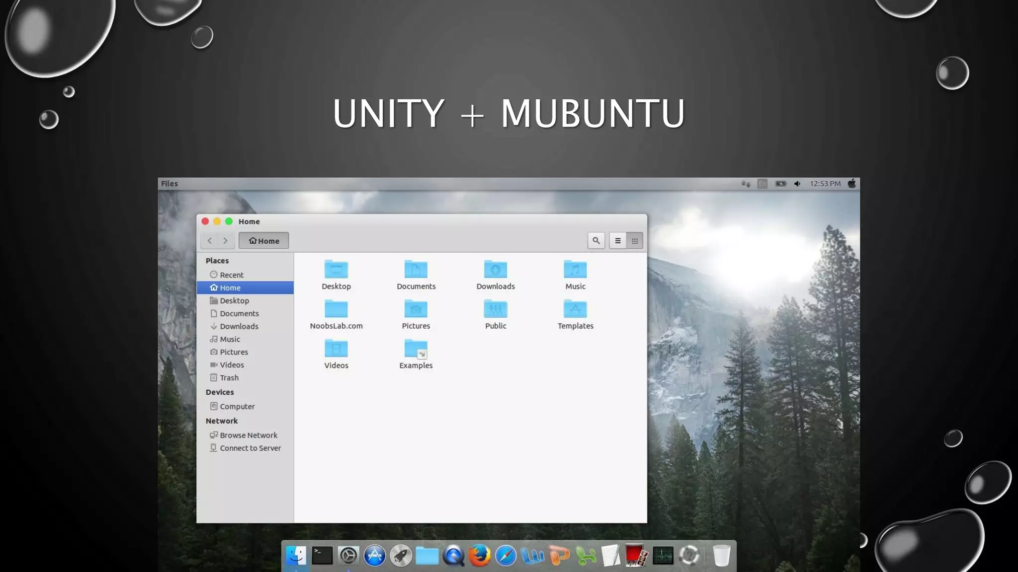UNITY + MUBUNTU
 