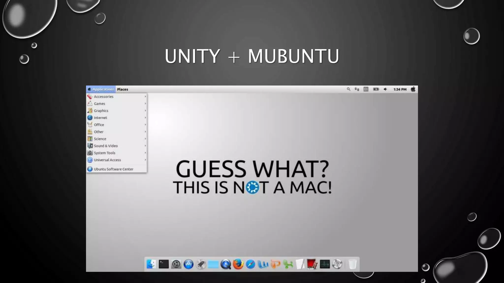 UNITY + MUBUNTU
 