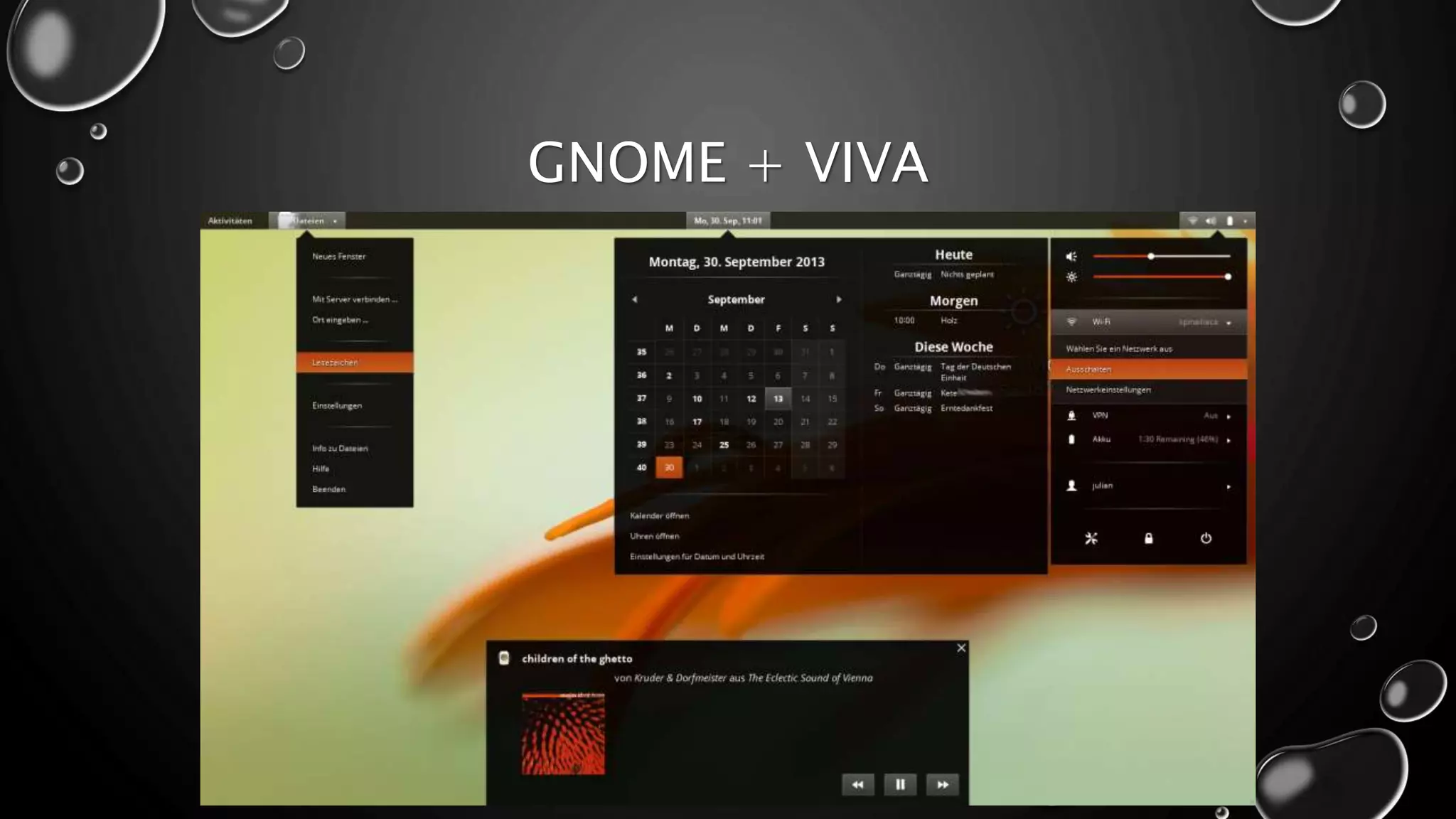 GNOME + VIVA
 
