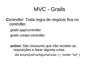 “Hello Grails” grails create-app helloword 