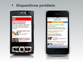 Dispositivos portáteis :  