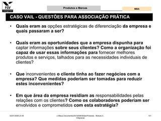 Gestão e Desenvolvimento de Produtos e Marcas
