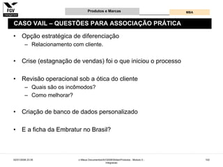 Gestão e Desenvolvimento de Produtos e Marcas