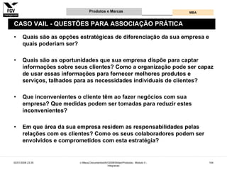 Gestão e Desenvolvimento de Produtos e Marcas