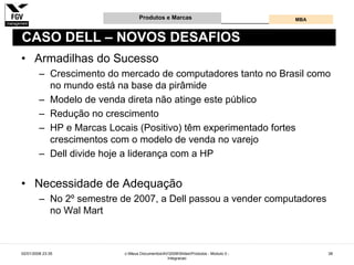 Gestão e Desenvolvimento de Produtos e Marcas