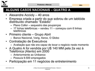 Gestão e Desenvolvimento de Produtos e Marcas