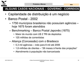 Gestão e Desenvolvimento de Produtos e Marcas
