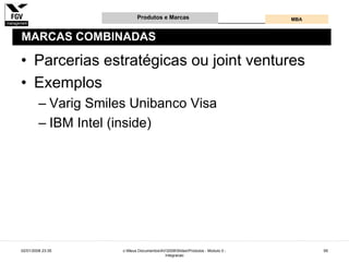Gestão e Desenvolvimento de Produtos e Marcas
