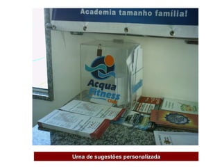 Urna de sugestões personalizada